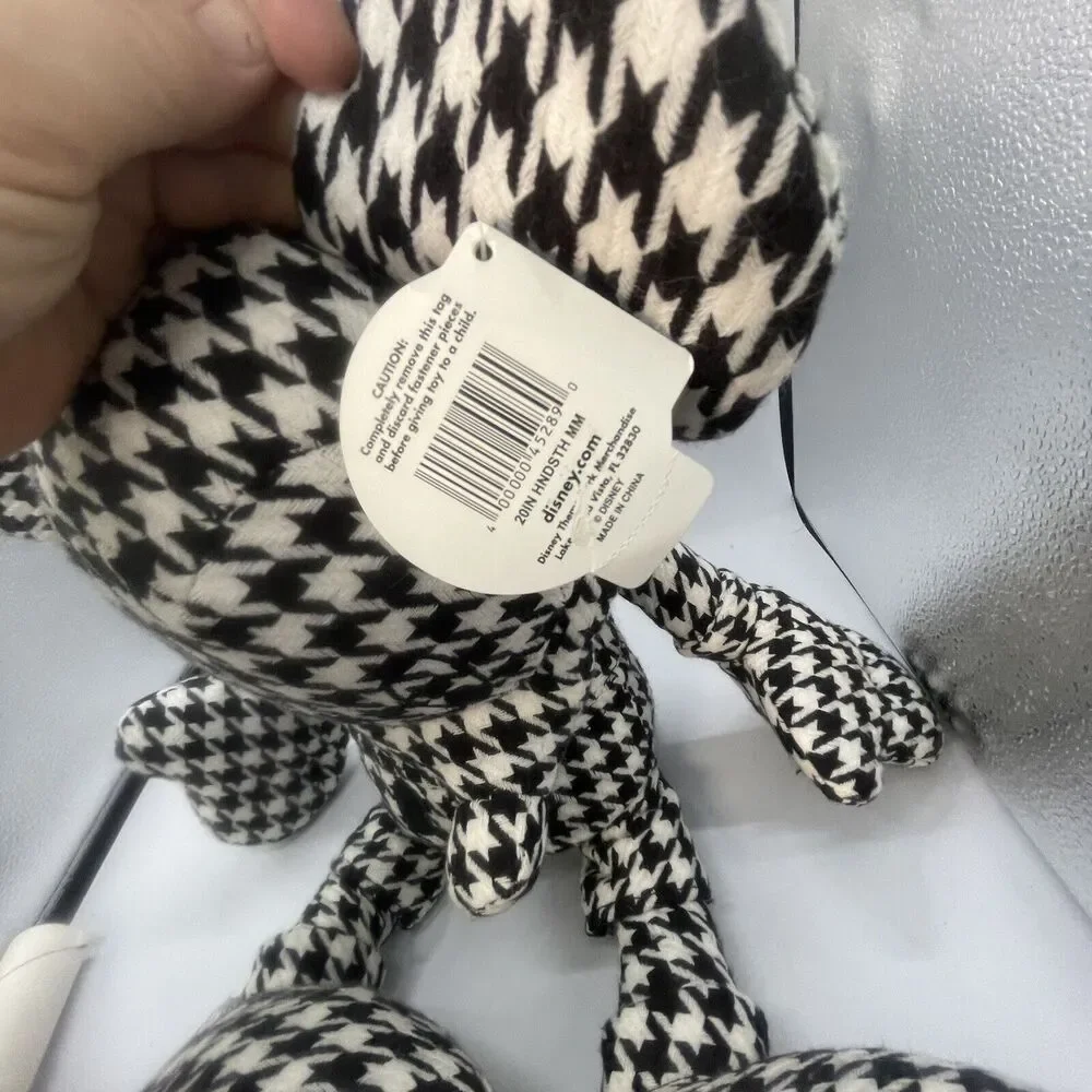 25" Houndstooth Mickey Mouse Disneyland Walt Disney World Authentic w/org tags - Picture 9 of 12